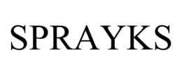 SPRAYKS trademark