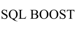 SQL BOOST trademark