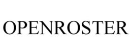 OPENROSTER trademark