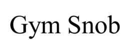 GYM SNOB trademark