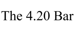 THE 4.20 BAR trademark
