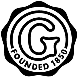 G FOUNDED 1850 trademark