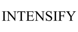 INTENSIFY trademark