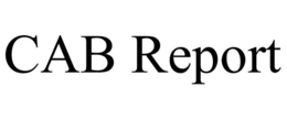 CAB REPORT trademark
