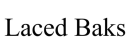 LACED BAKS trademark