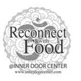 RECONNECT WITH FOOD @INNER DOOR CENTER WWW.INNERDOORCENTER.COM trademark