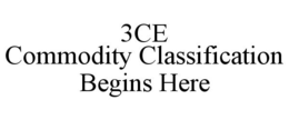 3CE COMMODITY CLASSIFICATION BEGINS HERE trademark