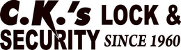 C.K.'S LOCK & SECURITY SINCE 1960 trademark