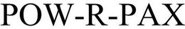 POW-R-PAX trademark
