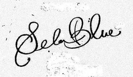 SELA BLUE trademark