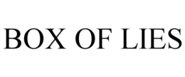 BOX OF LIES trademark