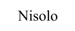 NISOLO trademark
