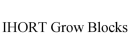 IHORT GROW BLOCKS trademark