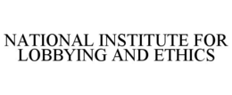 NATIONAL INSTITUTE FOR LOBBYING AND ETHICS trademark