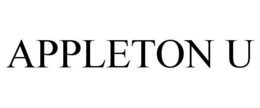 APPLETON U trademark