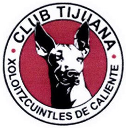 · CLUB TIJUANA · XOLOITZCUINTLES DE CALIENTE trademark