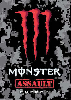 M MONSTER ASSAULT ENERGY trademark