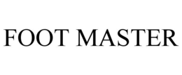 FOOT MASTER trademark