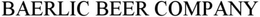 BAERLIC BEER COMPANY trademark