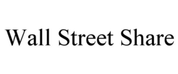 WALL STREET SHARE trademark