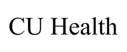CU HEALTH trademark
