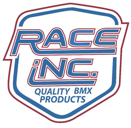 RACE INC. QUALITY BMX PRODUCTS trademark
