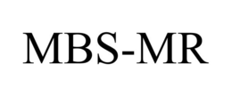 MBS-MR trademark