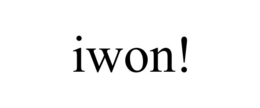 IWON! trademark