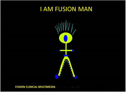I AM FUSION MAN FUSION CLINICAL MULTIMEDIA trademark