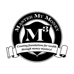 MASTER MY MONEY M3 CREATING FOUNDATIONS FOR WEALTH THROUGH MONEY MASTERY! trademark