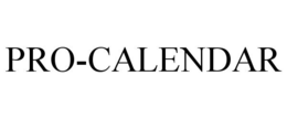 PRO-CALENDAR trademark