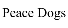 PEACE DOGS trademark