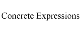 CONCRETE EXPRESSIONS trademark