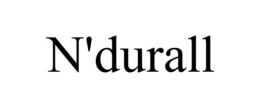 N'DURALL trademark