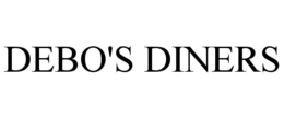 DEBO'S DINERS trademark