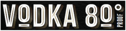 VODKA 80° PROOF trademark