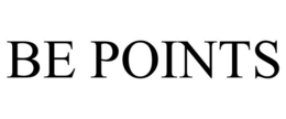 BE POINTS trademark