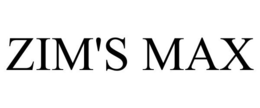 ZIM'S MAX trademark