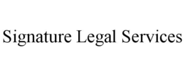 SIGNATURE LEGAL SERVICES trademark