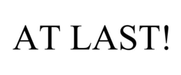AT LAST! trademark
