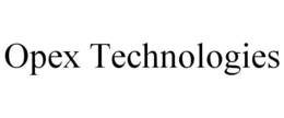 OPEX TECHNOLOGIES trademark