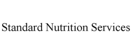STANDARD NUTRITION SERVICES trademark