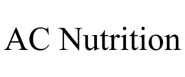 AC NUTRITION trademark