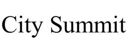 CITY SUMMIT trademark