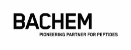 BACHEM PIONEERING PARTNER FOR PEPTIDES trademark