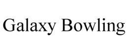 GALAXY BOWLING trademark