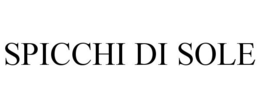 SPICCHI DI SOLE trademark