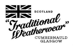 SCOTLAND "TRADITIONAL WEATHERWEAR" CUMBERNAULD GLASGROW trademark