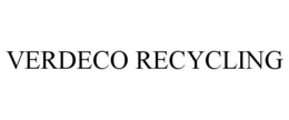 VERDECO RECYCLING trademark