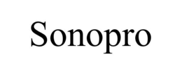 SONOPRO trademark